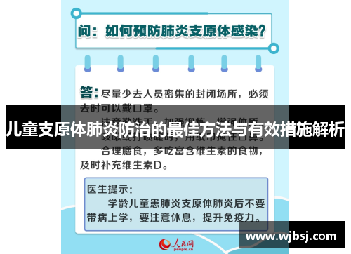 儿童支原体肺炎防治的最佳方法与有效措施解析